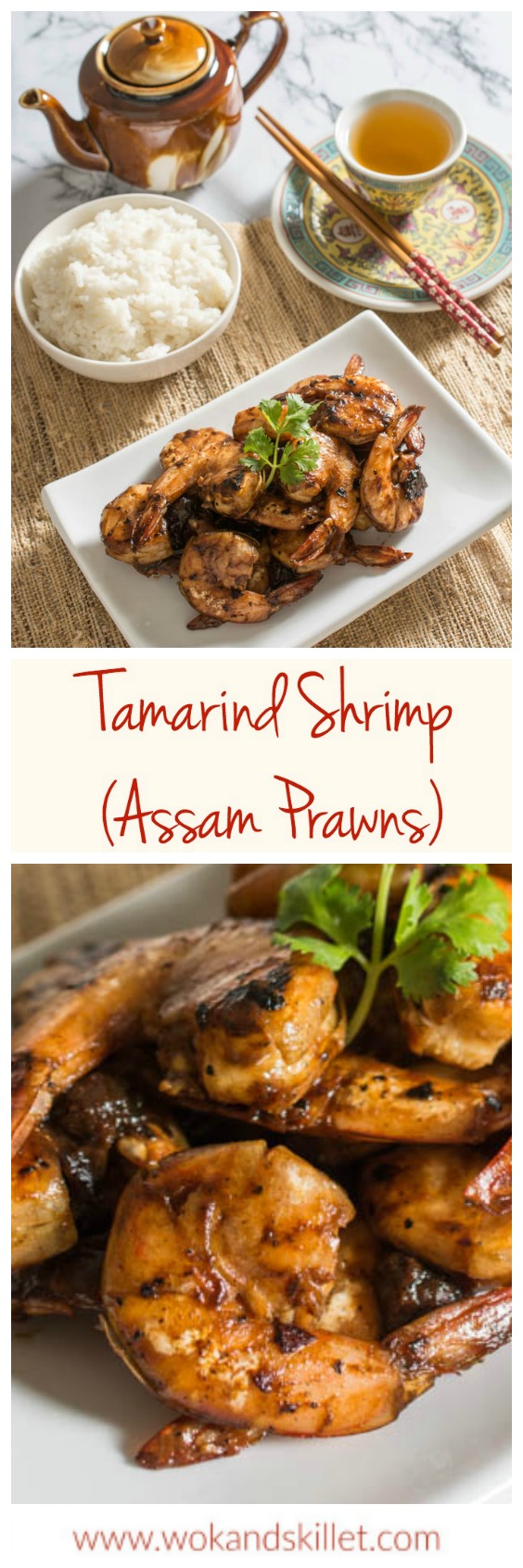 Tamarind Shrimp (Malaysian Assam Prawns) | Wok & Skillet
