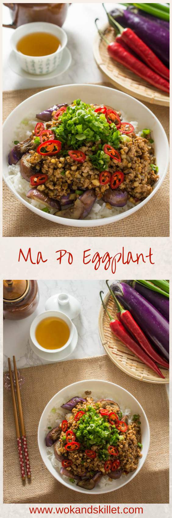 Mapo Eggplant Recipe Wok And Skillet