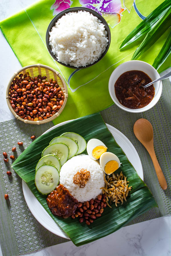 Malaysian Nasi Lemak - Wok & Skillet