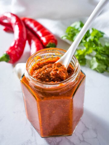 Make your own authentic Thai Red Curry Paste at home from scratch! With just a few minutes of prep time, you will have countless options for Thai Red Curry dishes any day of the week!