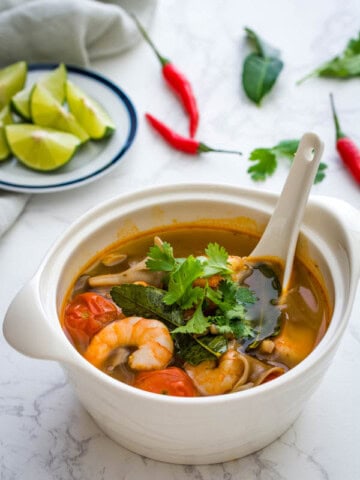 quick and easy tom yum soup