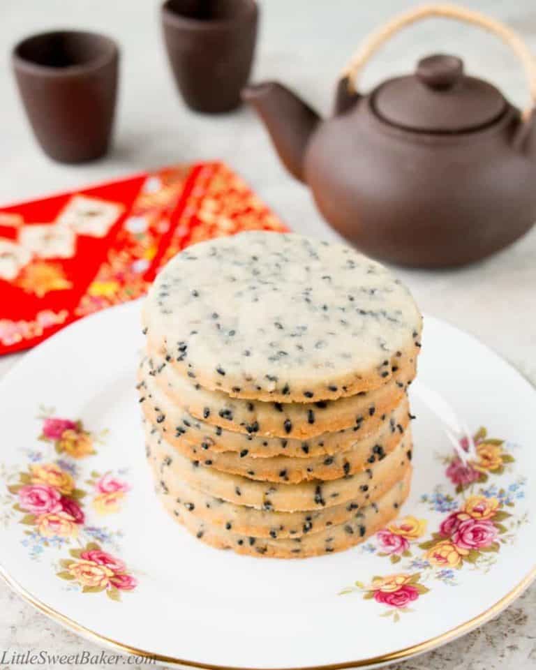 chinese new year sesame cookies