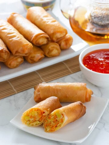 vegetable spring rolls