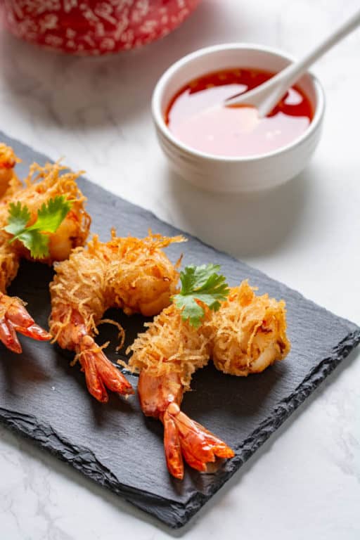 Goong Sarong (Deep-Fried Shrimp Wrapped in Vermicelli Noodles) - Wok ...