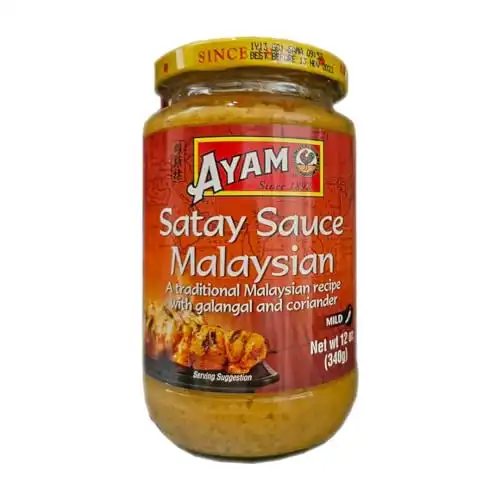 Ayam Satay Sauce Malaysian 12oz/340g - (pack of 2)