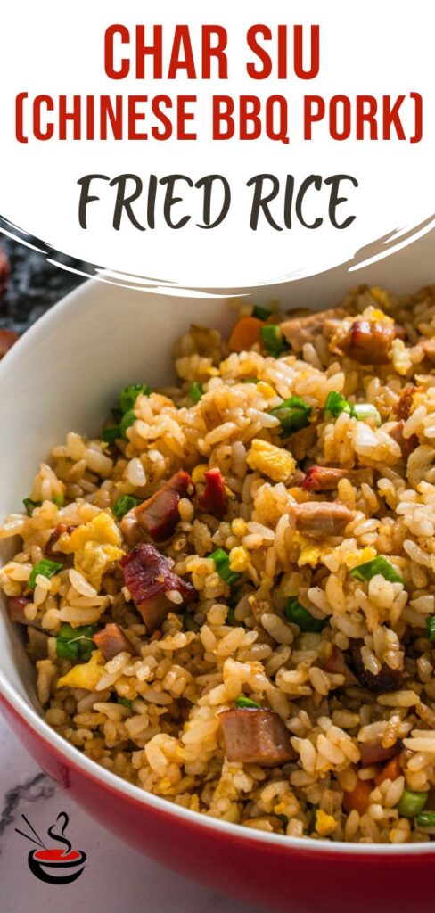 char siu (chinese bbq pork) fried rice pin