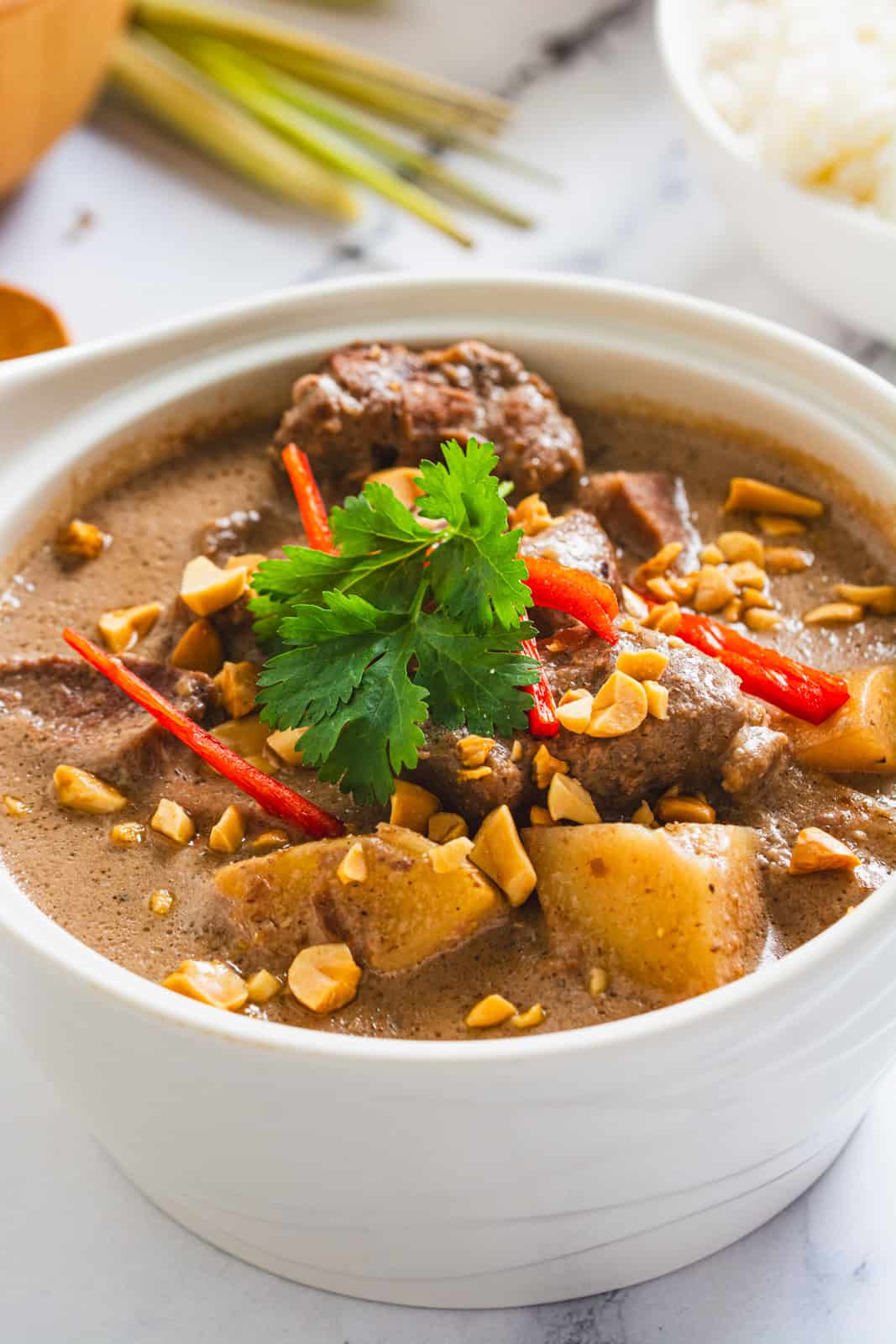 Slow Cooker Beef Massaman